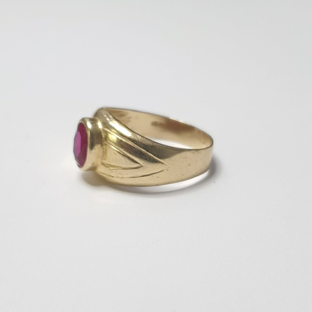 ANILLO ORO 10 K 3,70 GRMS (SEMINUEVO)