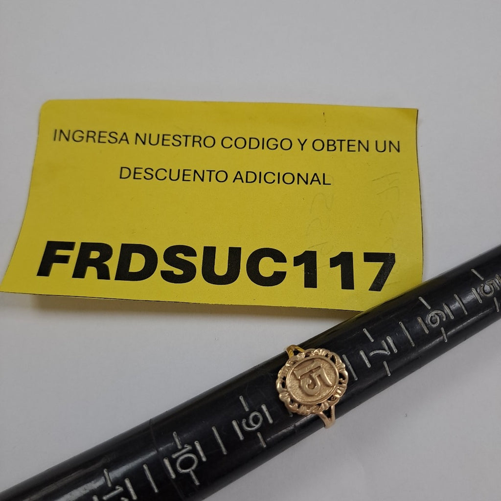 ANILLITO ORO 8 K 2.3 GRMS (SEMINUEVO)