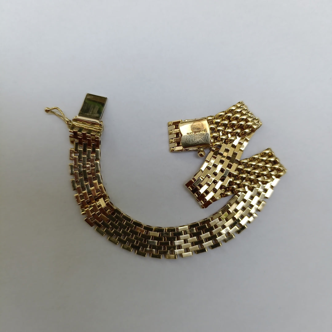 PULSERA ORO 14 K 10.9 GRMS (SEMINUEVO)