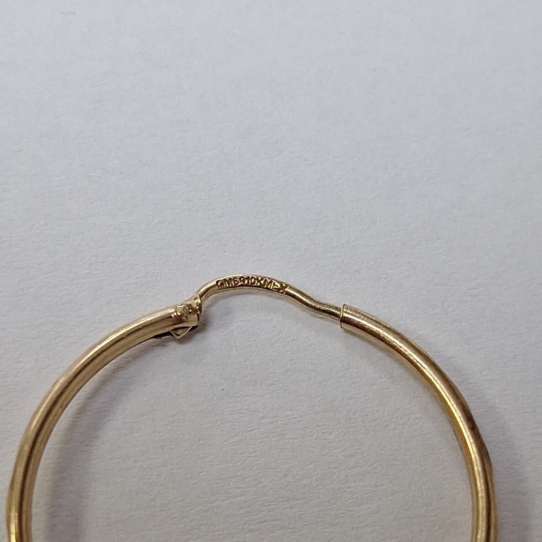 ARRACADAS PAR ORO 10 K 1,40 GRMS (SEMINUEVO)