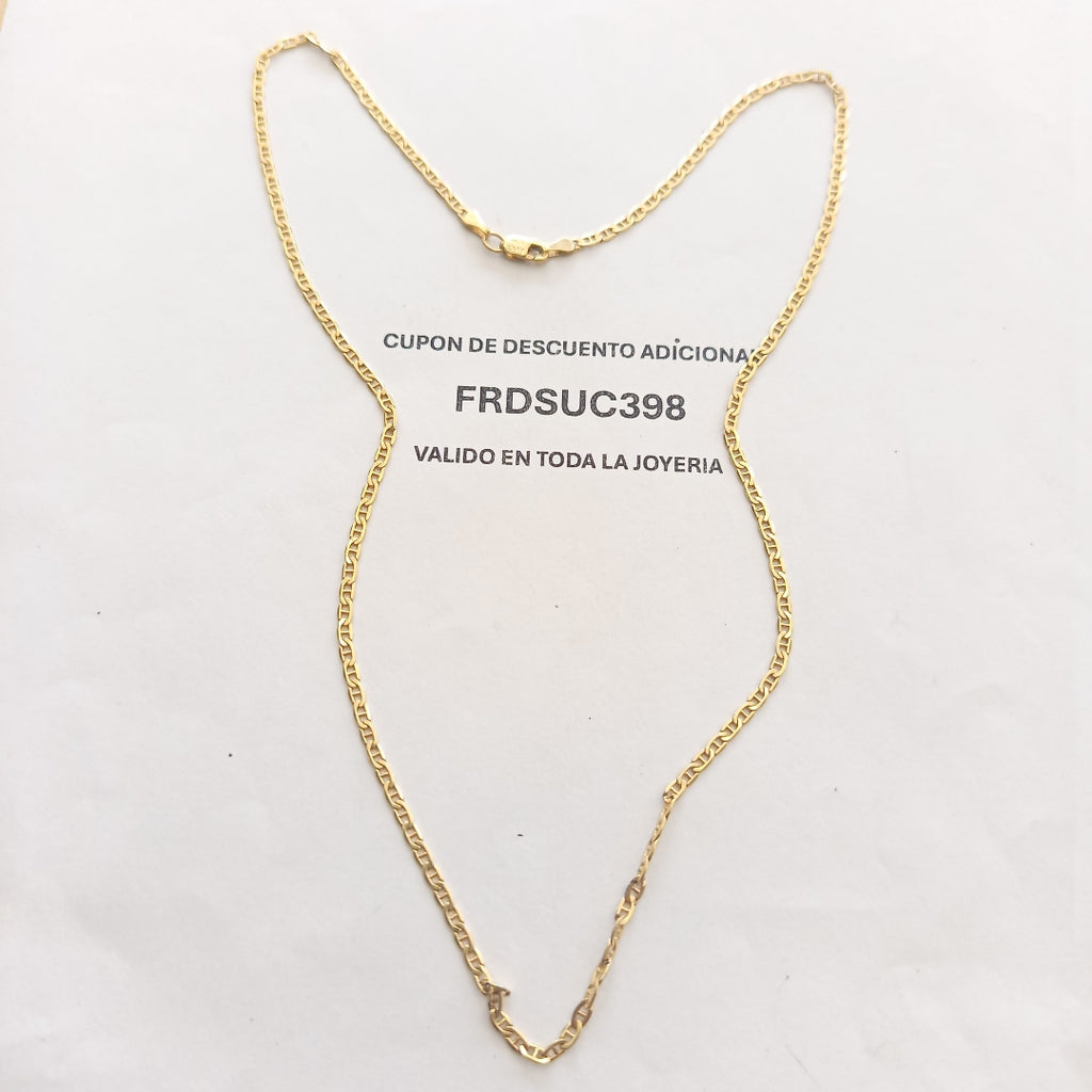 CADENA ORO 14 K 5.5 GRMS (SEMINUEVO)