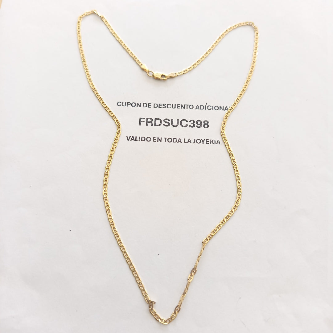 CADENA ORO 14 K 5.5 GRMS (SEMINUEVO)