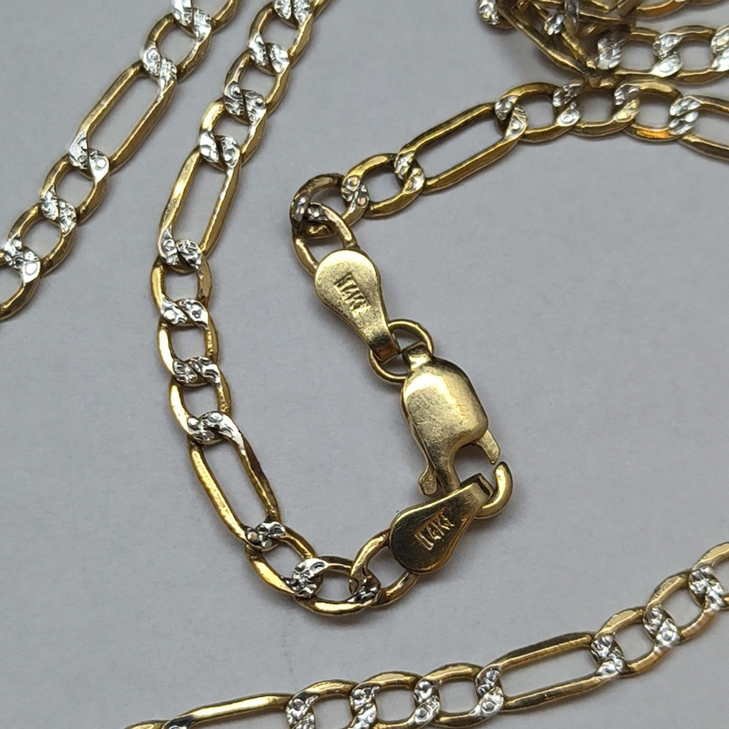 CADENA ORO,RODIADO 14 K 4,40 GRMS (SEMINUEVO)
