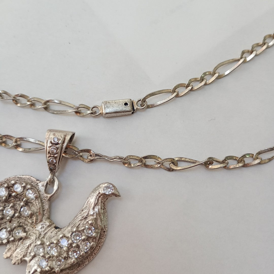 CADENA, DIJE PLATA 24.8 GRMS (SEMINUEVO)