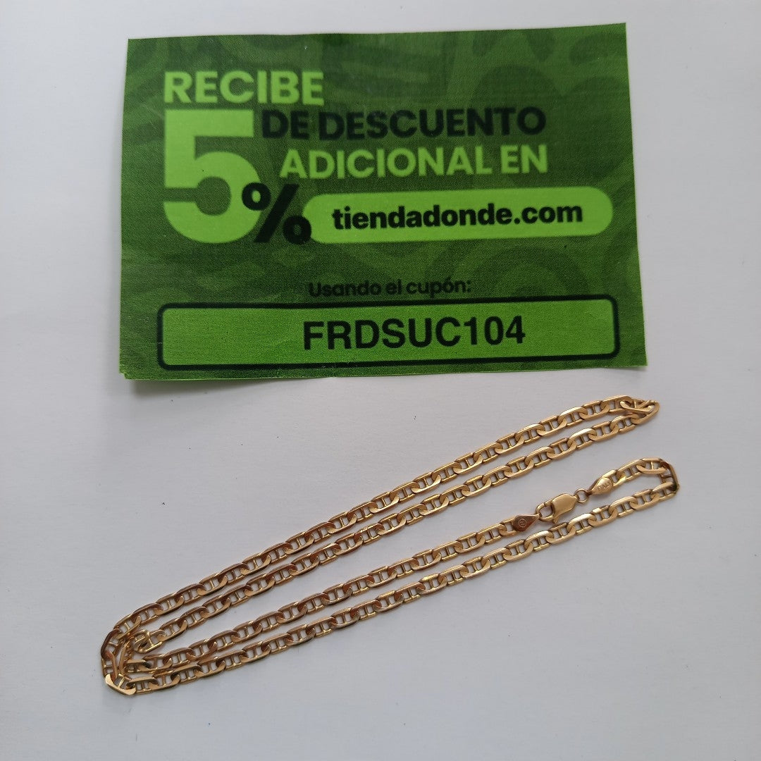 CADENA ORO 14 K 11,50 GRMS (SEMINUEVO)