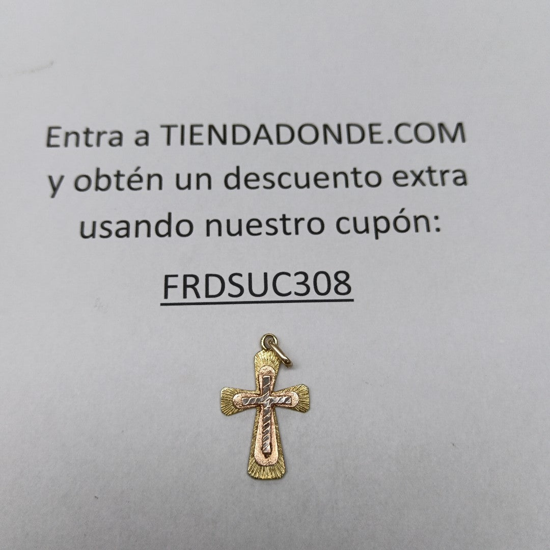 DIJE ORO, ORO COMBINADO 10 K 2.3 GRMS (SEMINUEVO)