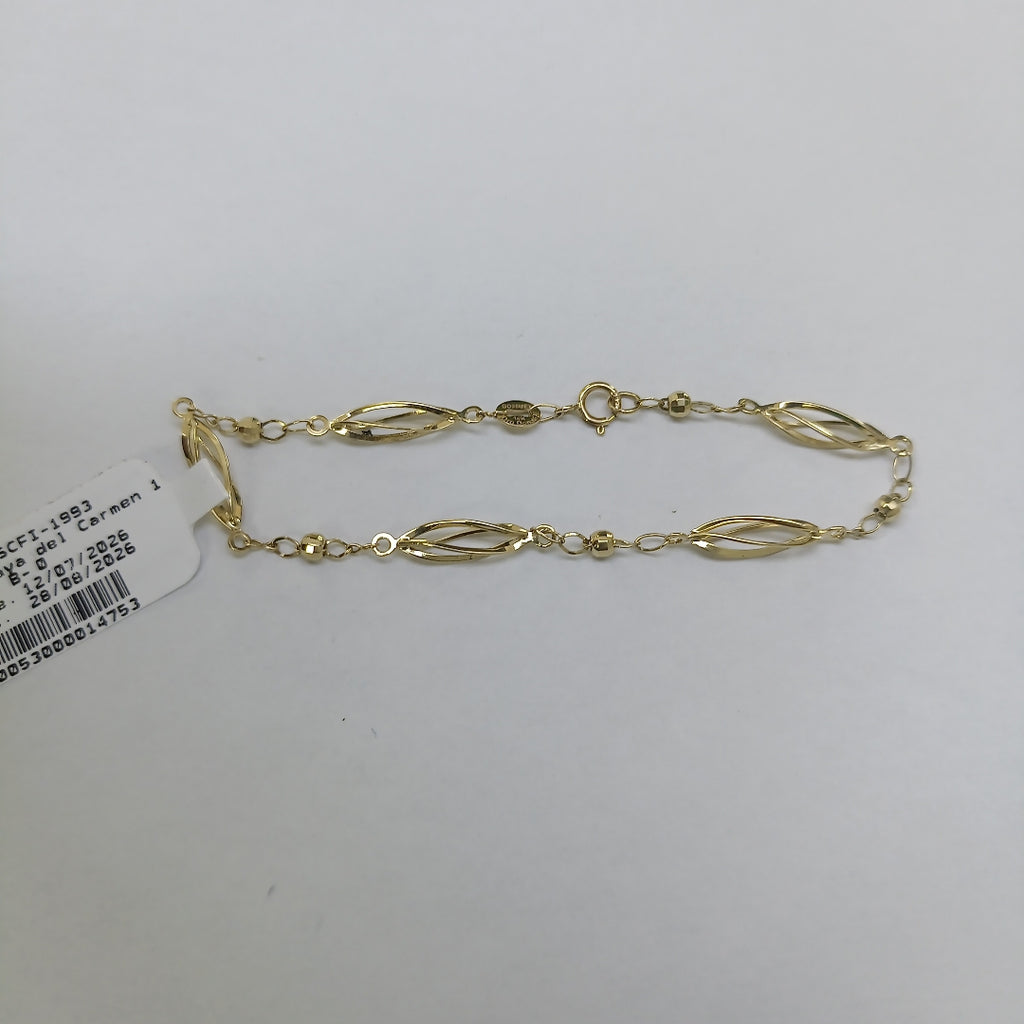 PULSERA ESPECIAL 14K 18 CM 2.1 GR (NUEVO)
