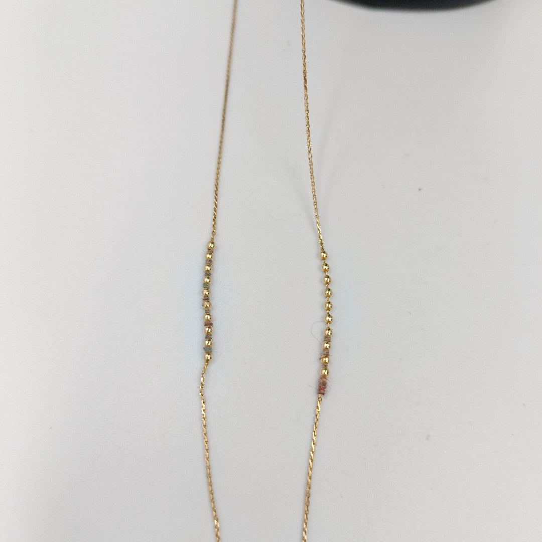 GARGANTILLA ORO 14 K 1.9 GRMS (SEMINUEVO)