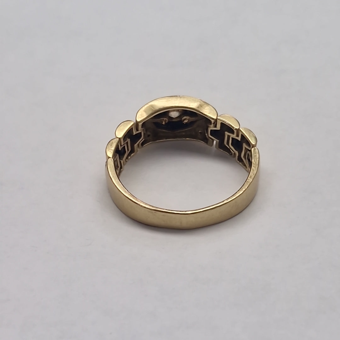 ANILLO ORO 14 K 6,70 GRMS (SEMINUEVO)