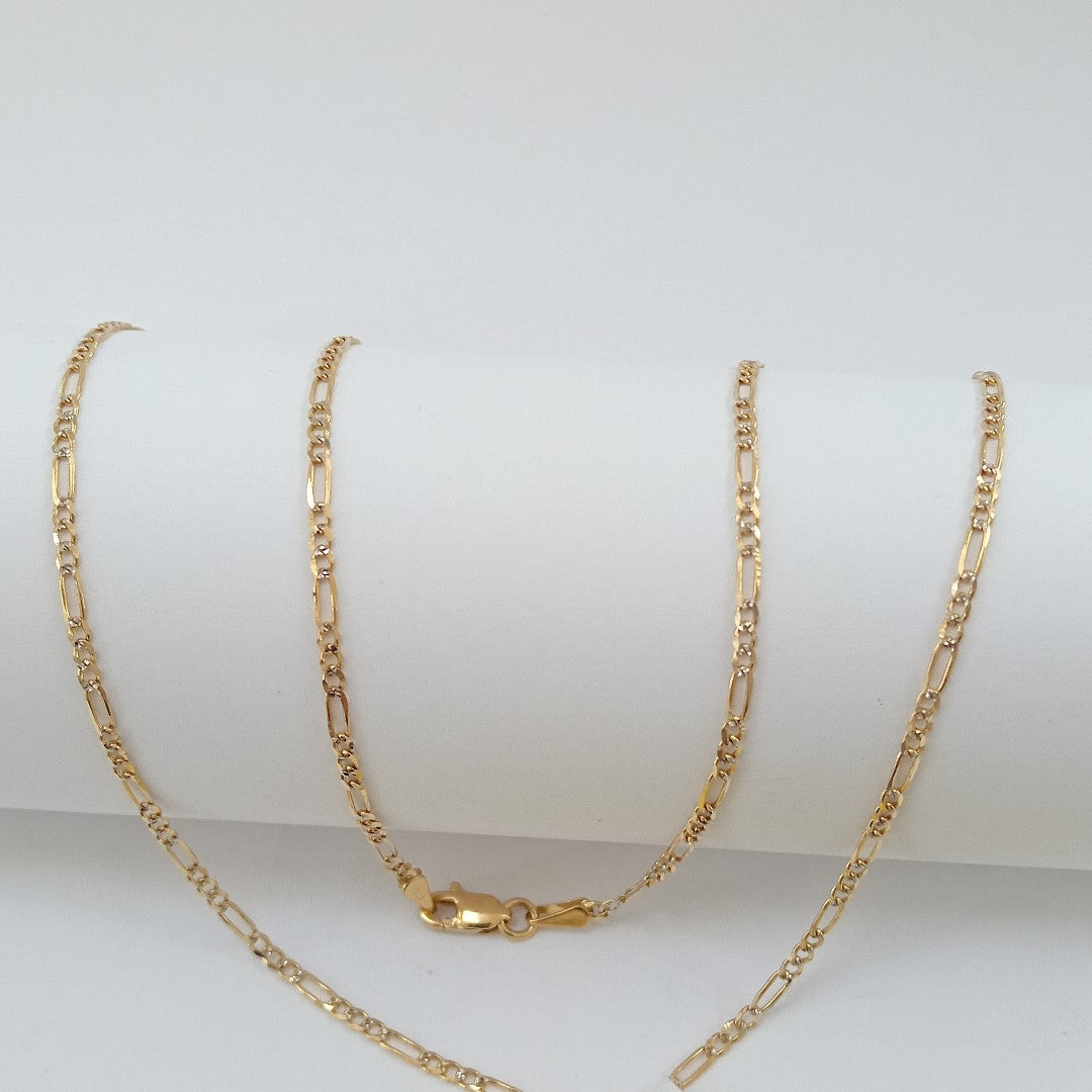 CADENA 3X1 14K 50 CM 3.3 GR (NUEVO)