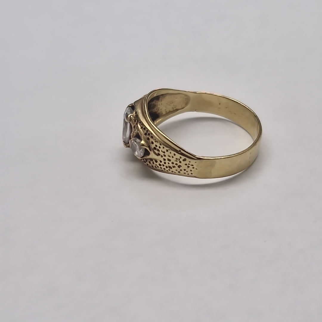 ANILLO ORO 10 K 3,90 GRMS (SEMINUEVO)