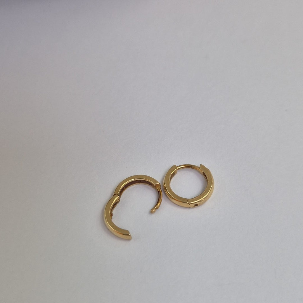 ARRACADAS PAR ORO 14 K 1.5 GRMS (SEMINUEVO)