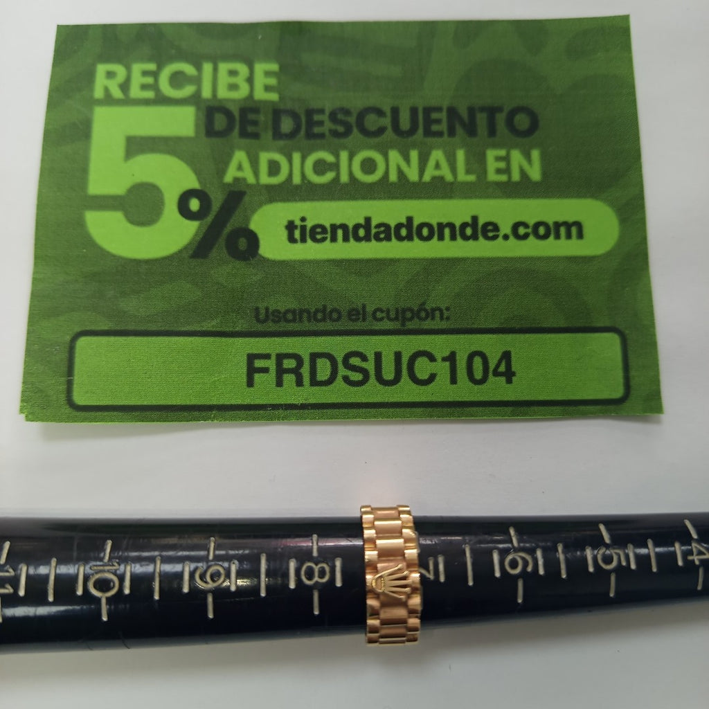 ANILLO ORO 14 K 4,80 GRMS (SEMINUEVO)