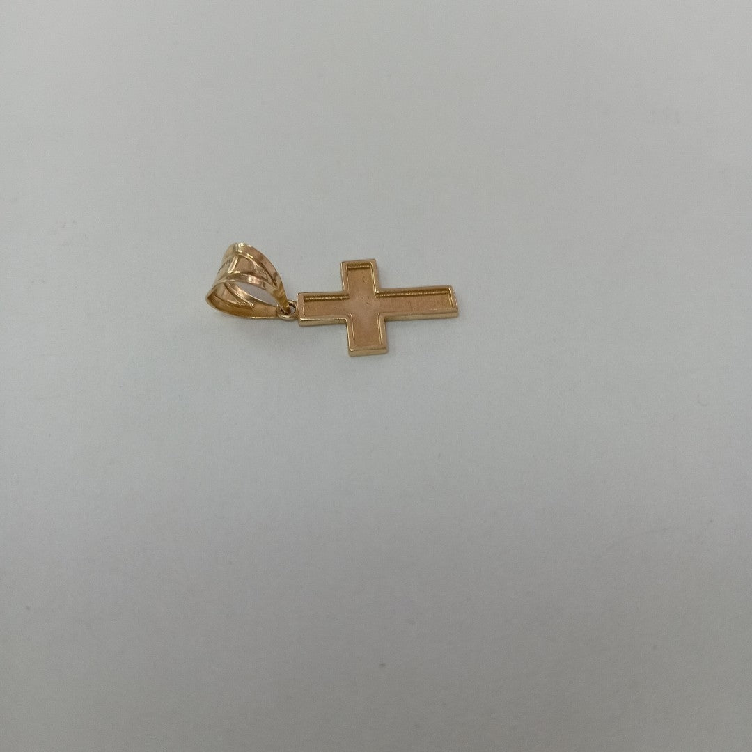 CRUZ,DIJE ORO 14 K 0,70 GRMS (SEMINUEVO)