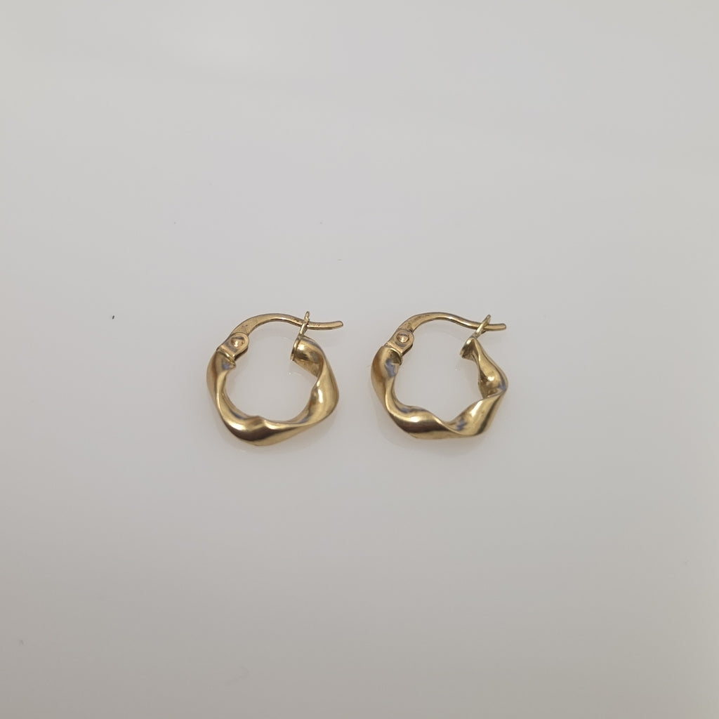 ARRACADAS PAR ORO 14 K 1 GRMS (SEMINUEVO)