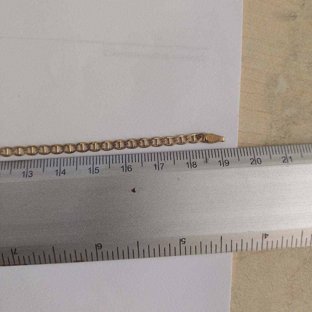 PULSERA ORO 14 K 3.5 GRMS (SEMINUEVO)