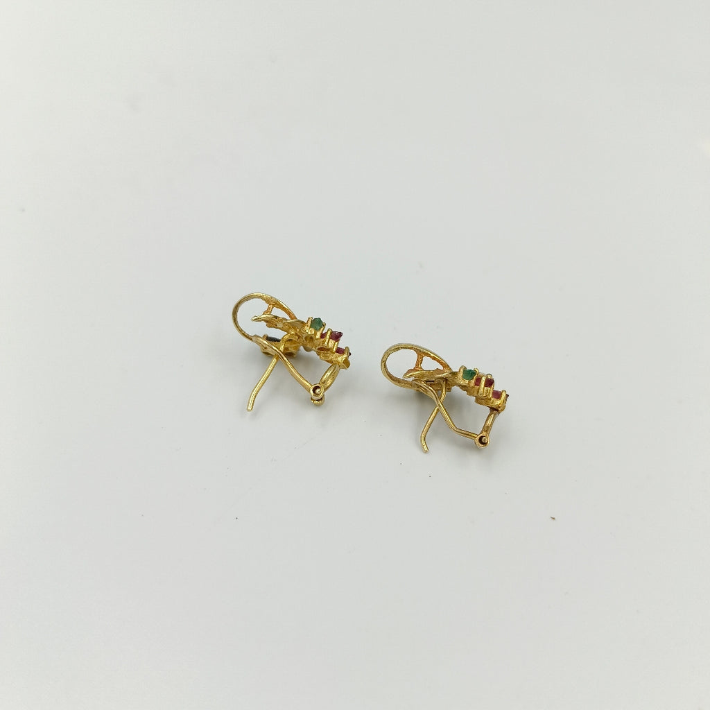 ARETES PAR ORO 14 K 4.2 GRMS (SEMINUEVO)
