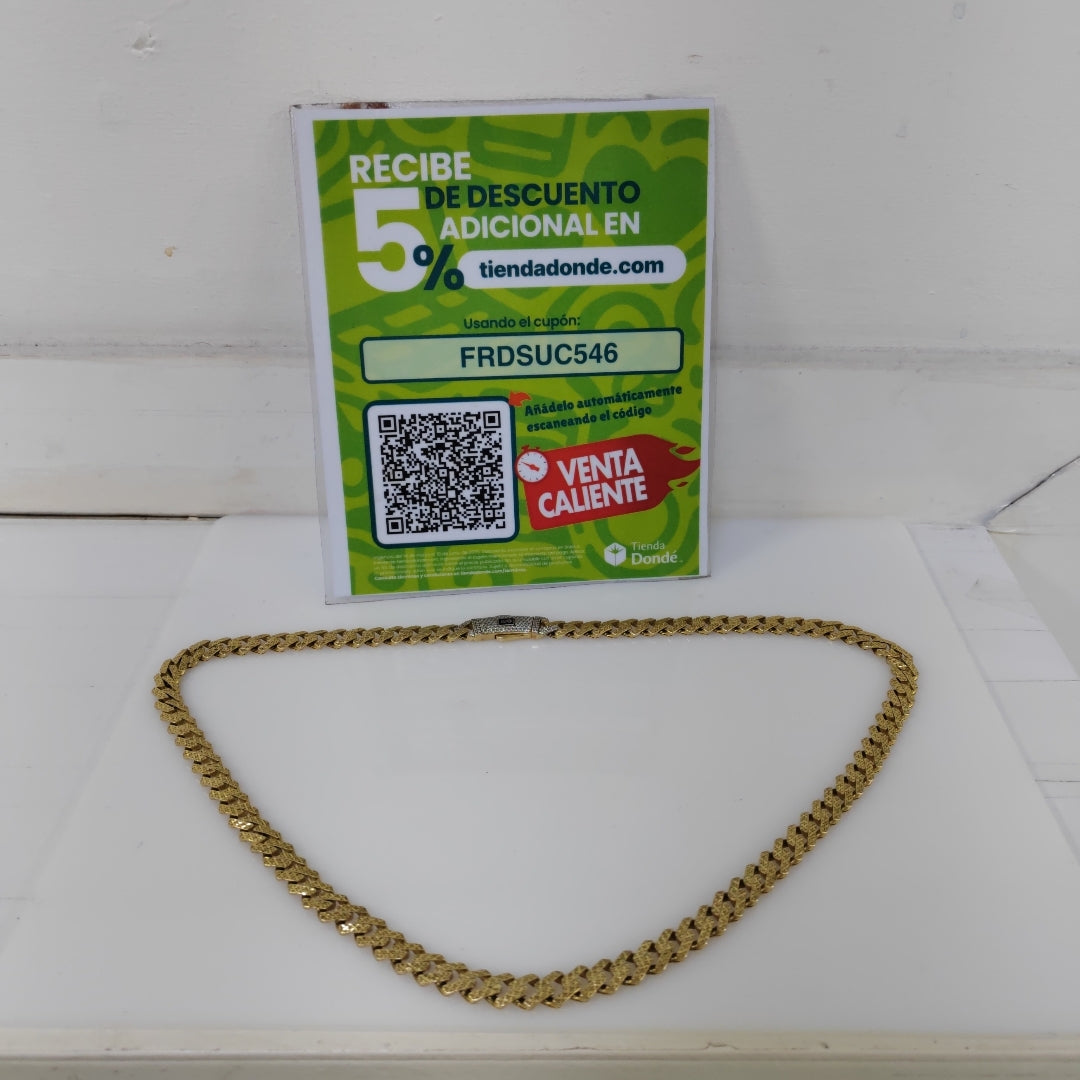 CADENA ORO 14 K 33.9 GRMS (SEMINUEVO)