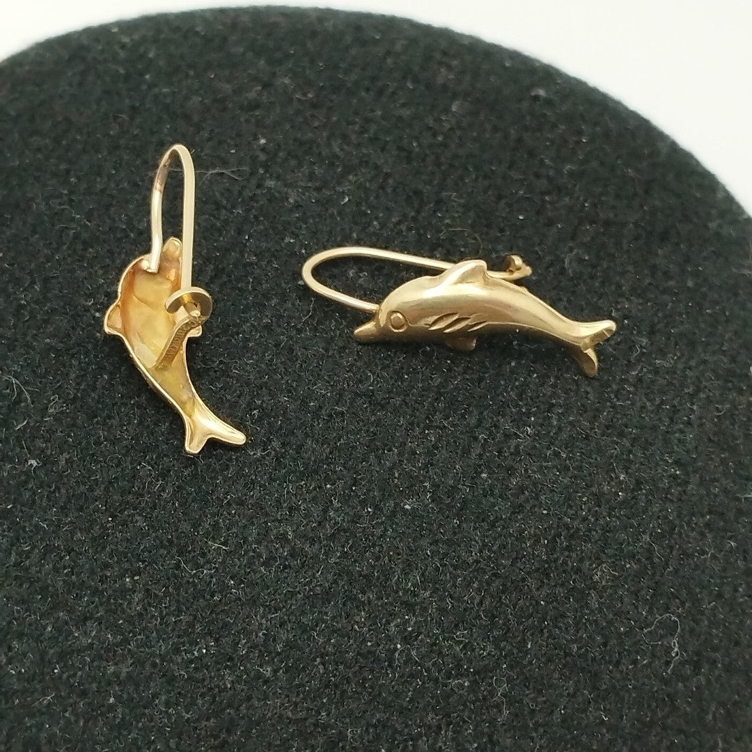 ARETES PAR ORO 10 K 1.2 GRMS (SEMINUEVO)