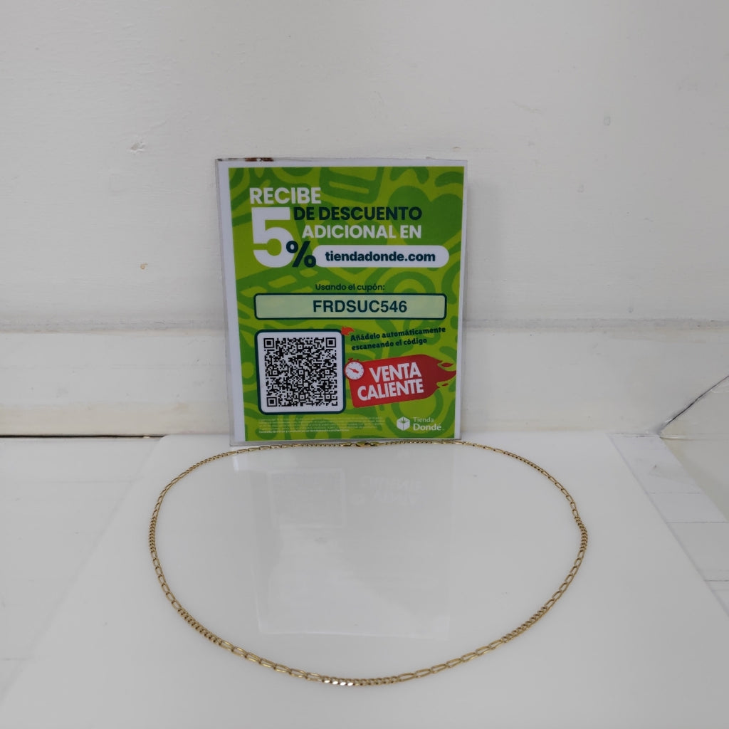 CADENA ORO 14 K 10.2 GRMS (SEMINUEVO)