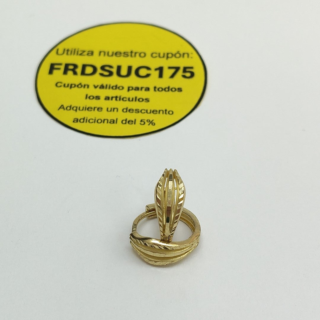 ARETES ARRACADAS 10K 2.4 GR (NUEVO)