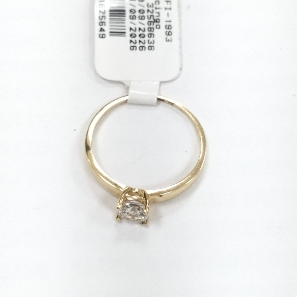 ANILLITO,SOLITARIO ORO 14 K 1,50 GRMS (SEMINUEVO)