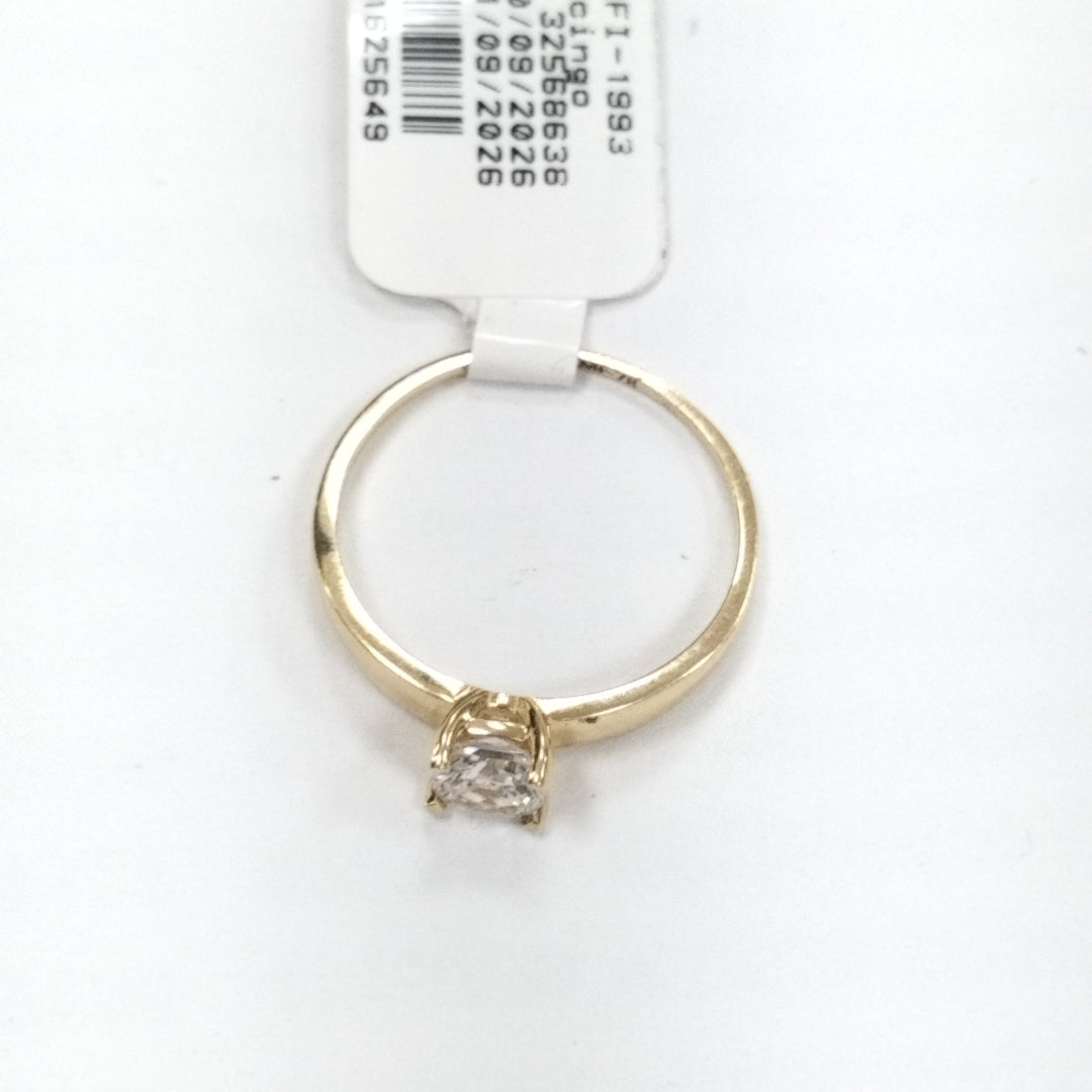 ANILLITO,SOLITARIO ORO 14 K 1,50 GRMS (SEMINUEVO)