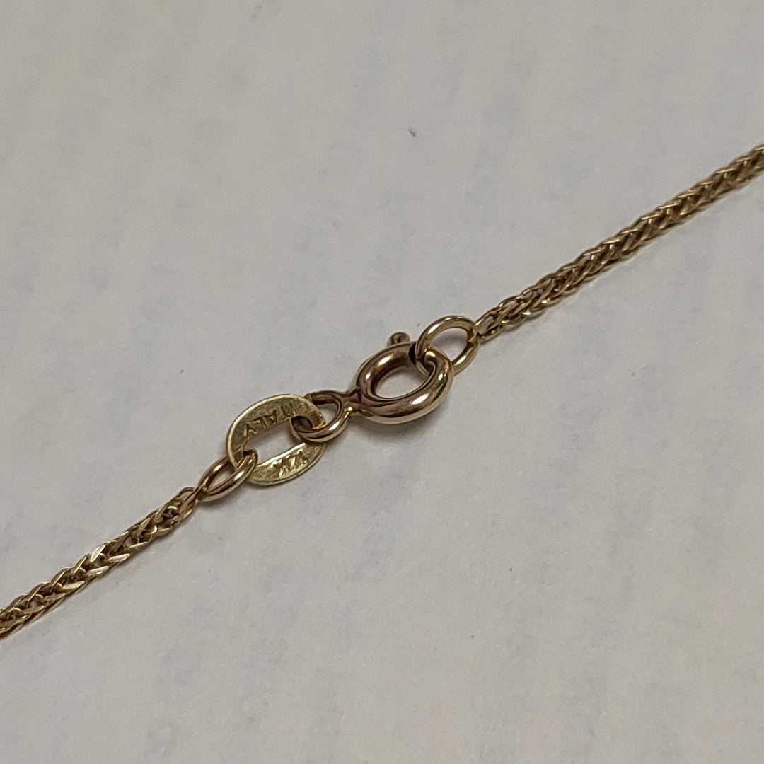 CADENA ORO 14 K 2,10 GRMS (SEMINUEVO)
