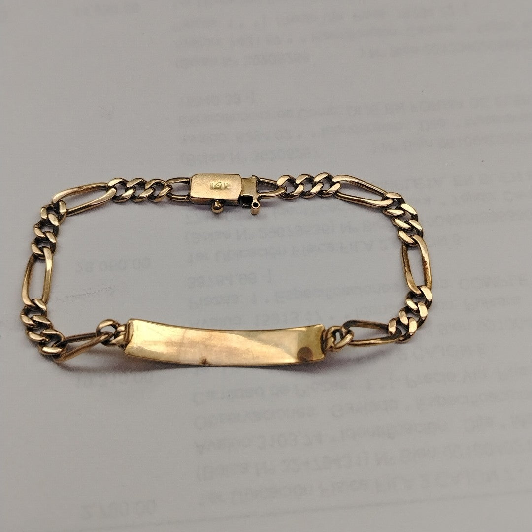 ESCLAVA ORO 14 K 6.5 GRMS (SEMINUEVO)
