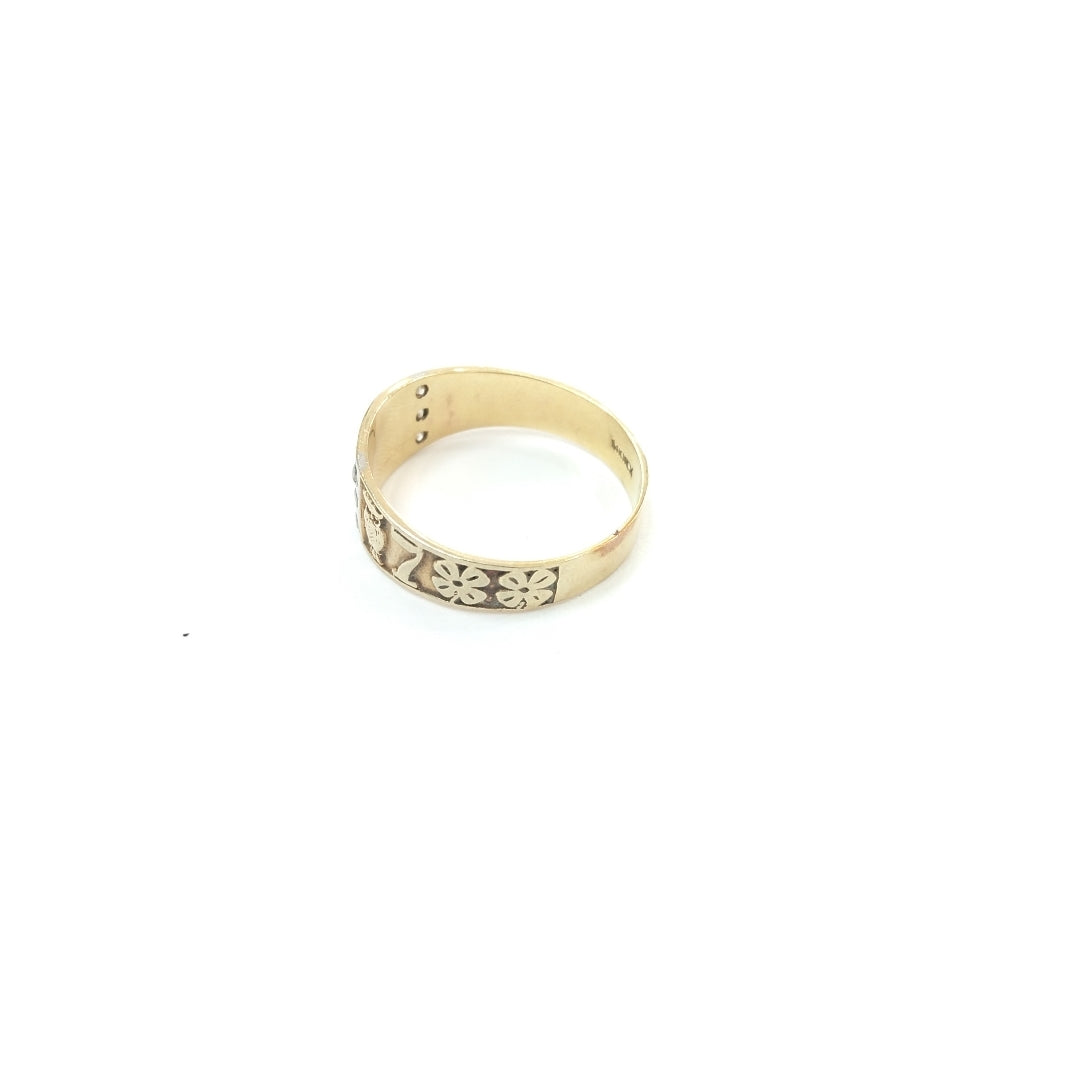 ANILLITO ORO 14 K 3.8 GRMS (SEMINUEVO)