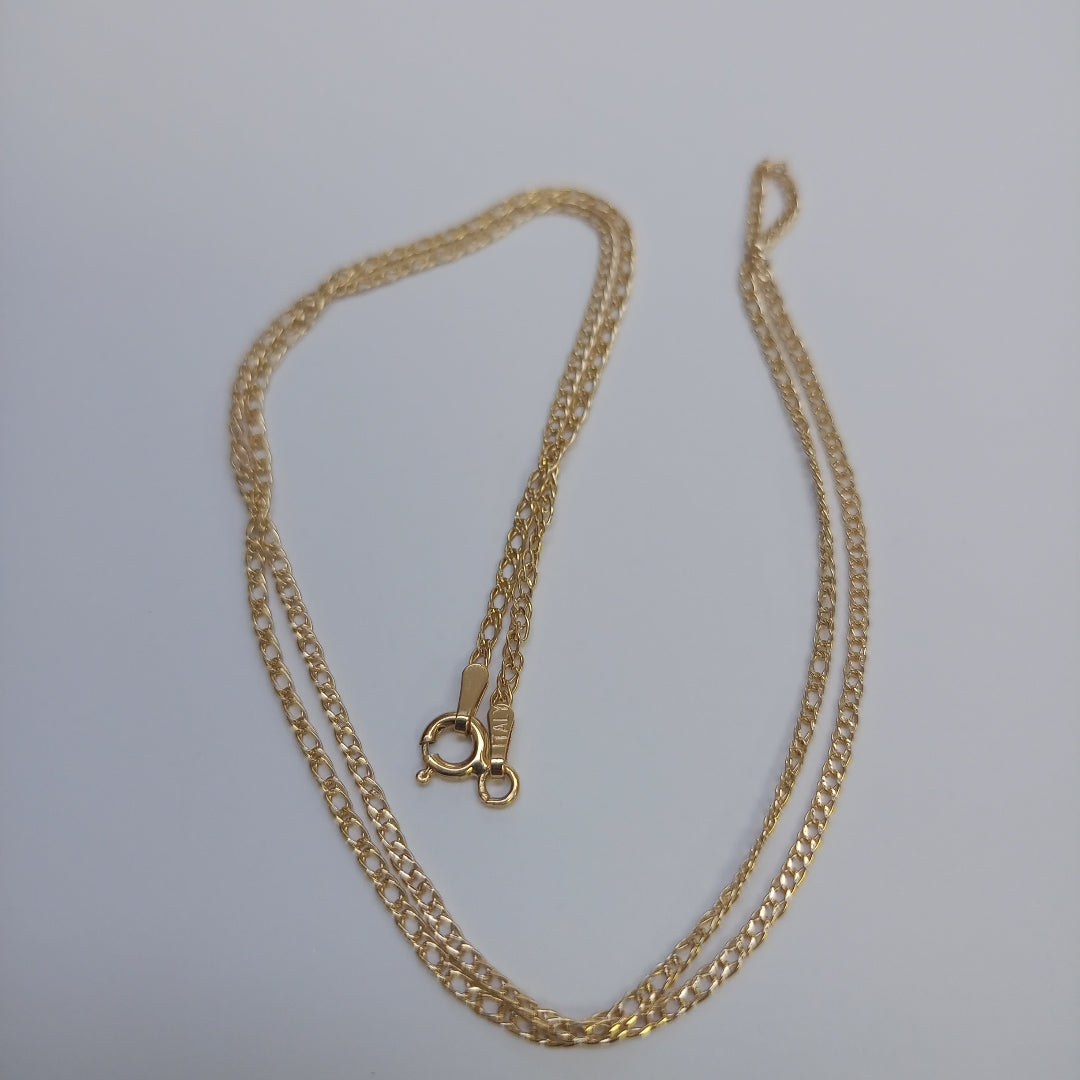 CADENA ORO 14 K 1.2 GRMS (SEMINUEVO)