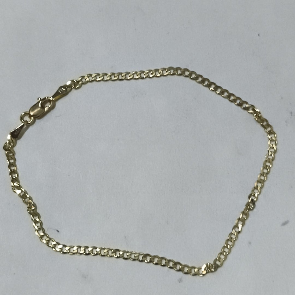 PULSERA BARBADA 14K 21 CM 2.3 GR (NUEVO)