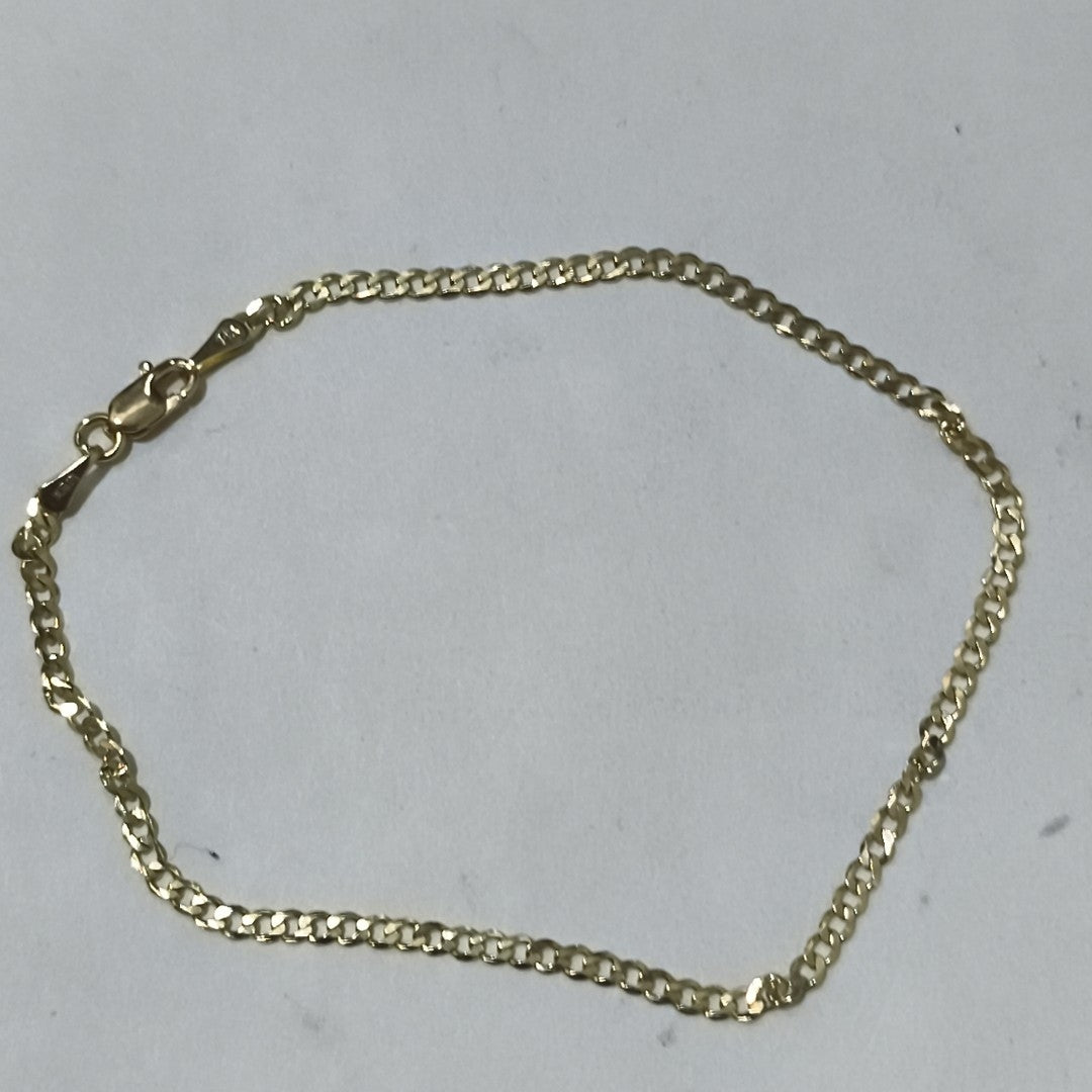 PULSERA BARBADA 14K 21 CM 2.3 GR (NUEVO)