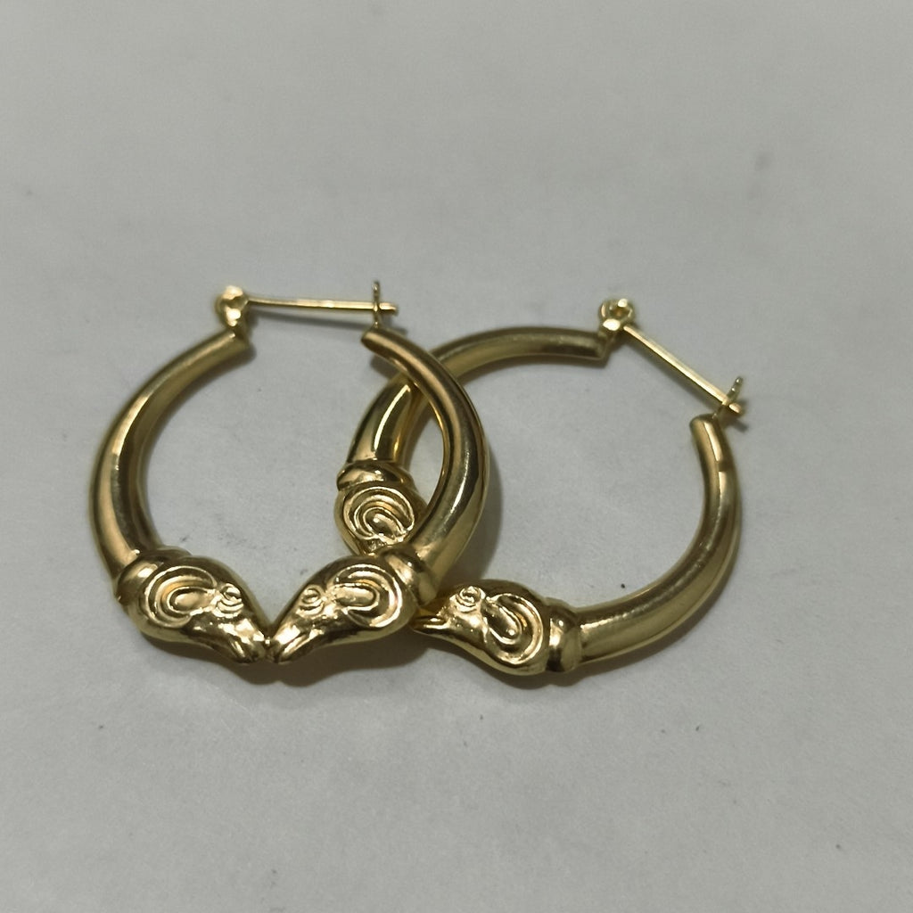 ARRACADAS PAR ORO 14 K 2,30 GRMS (SEMINUEVO)