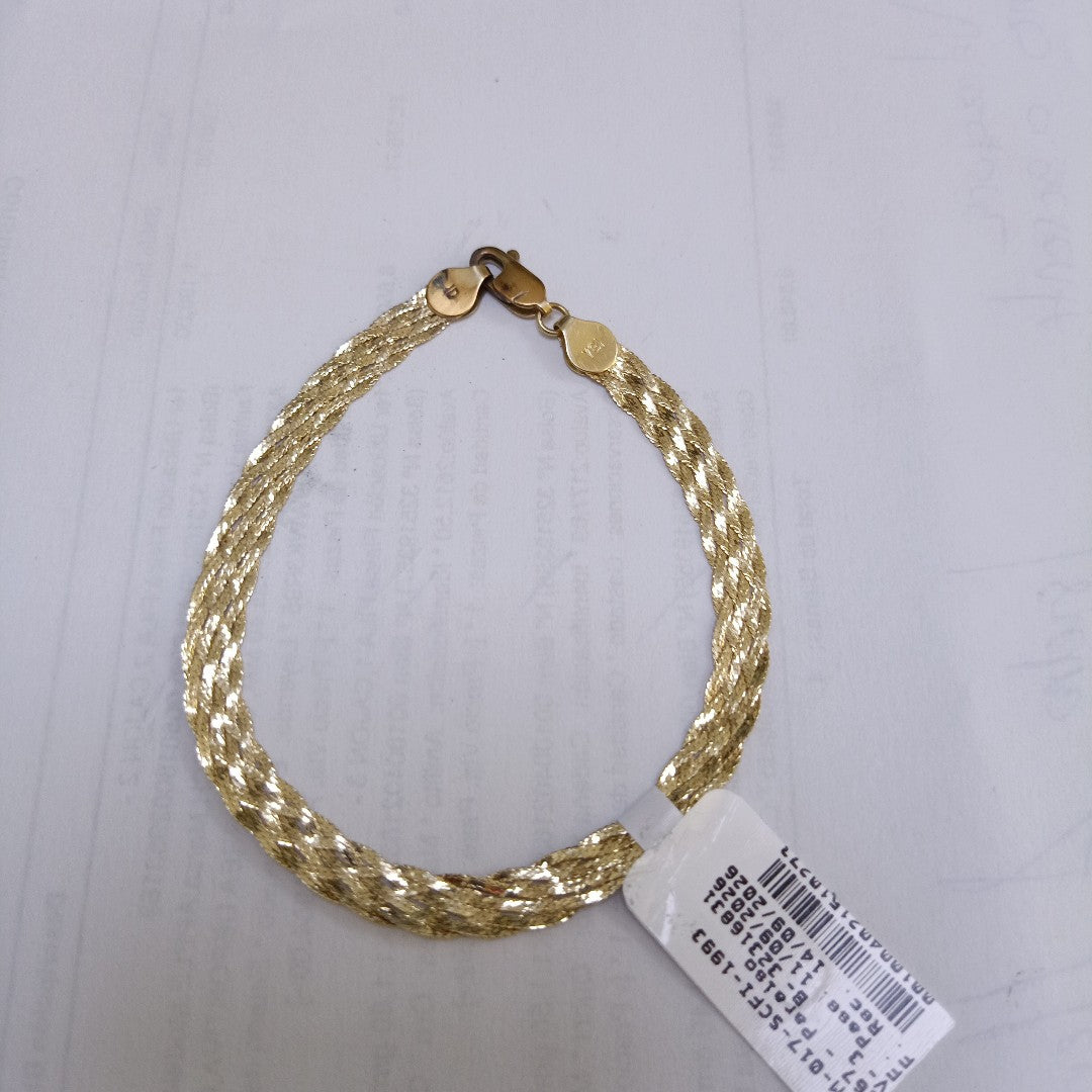 PULSERA ORO 14 K 4.1 GRMS (SEMINUEVO)