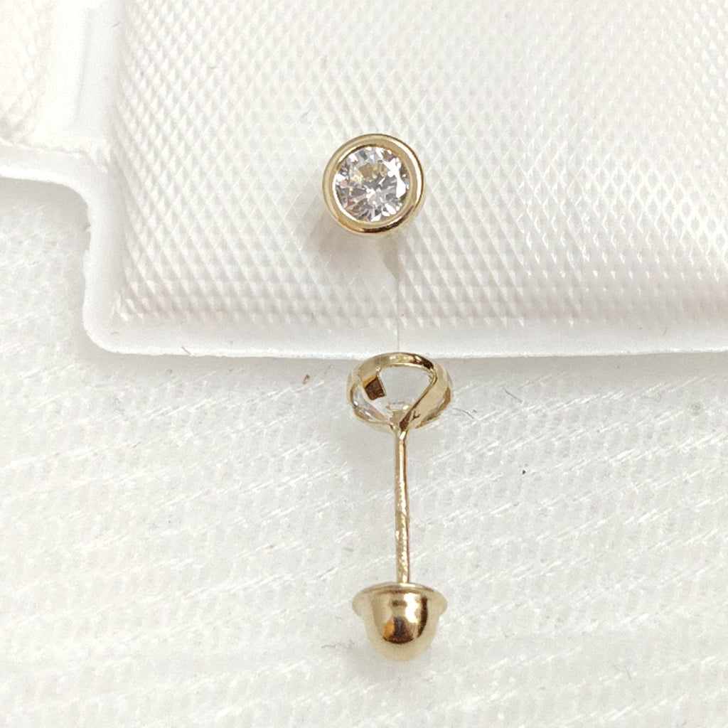 BROQUELES BROQUEL C CIRCONIA 14K 0.1501 GR (NUEVO)