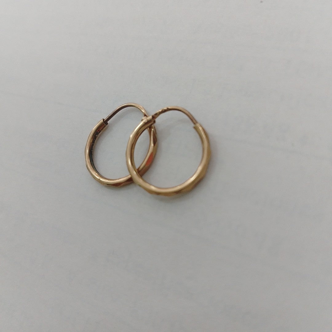 ARRACADAS PAR ORO 14 K 0,80 GRMS (SEMINUEVO)