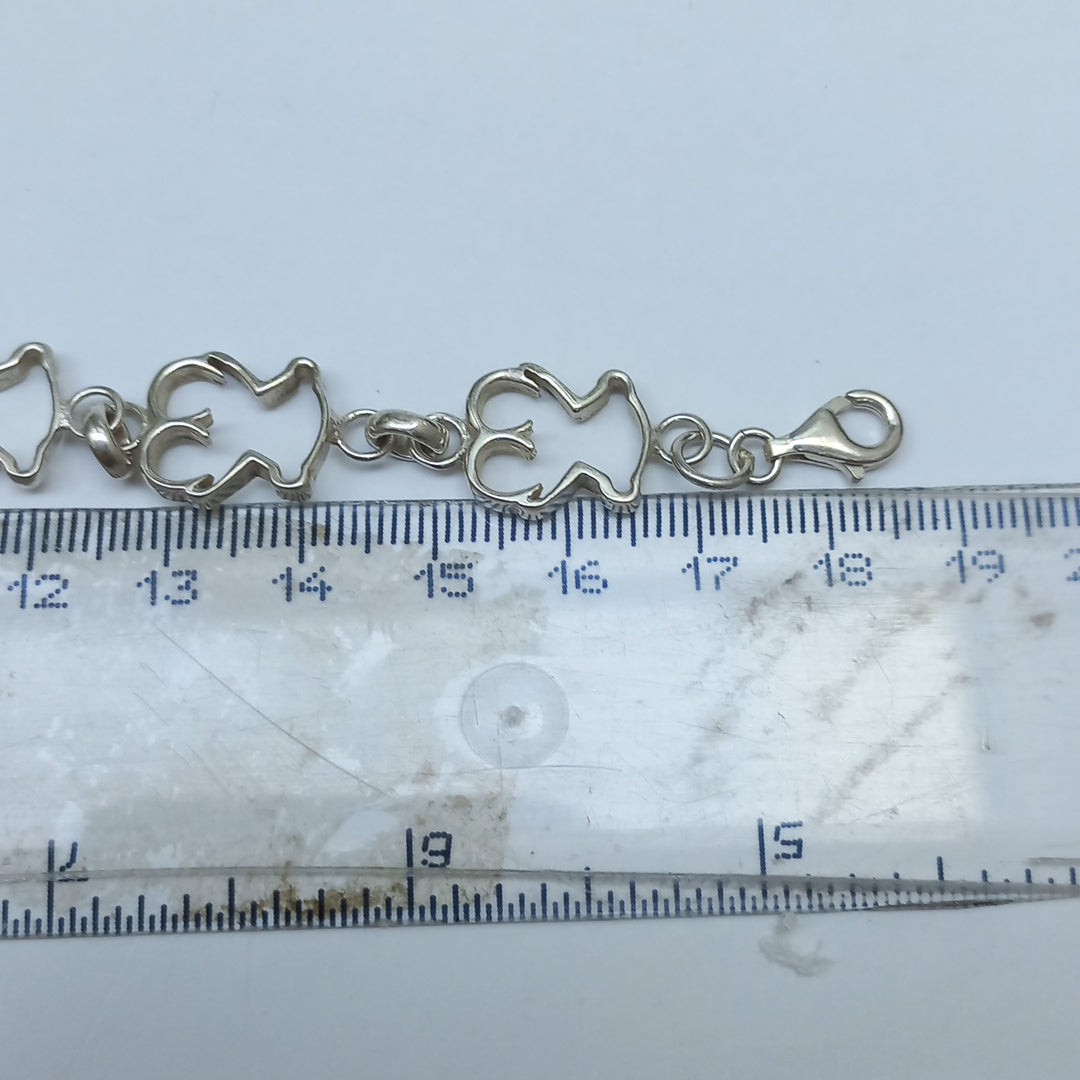 ANILLITO, DIJE, PULSERA PLATA 19.4 GRMS (SEMINUEVO)
