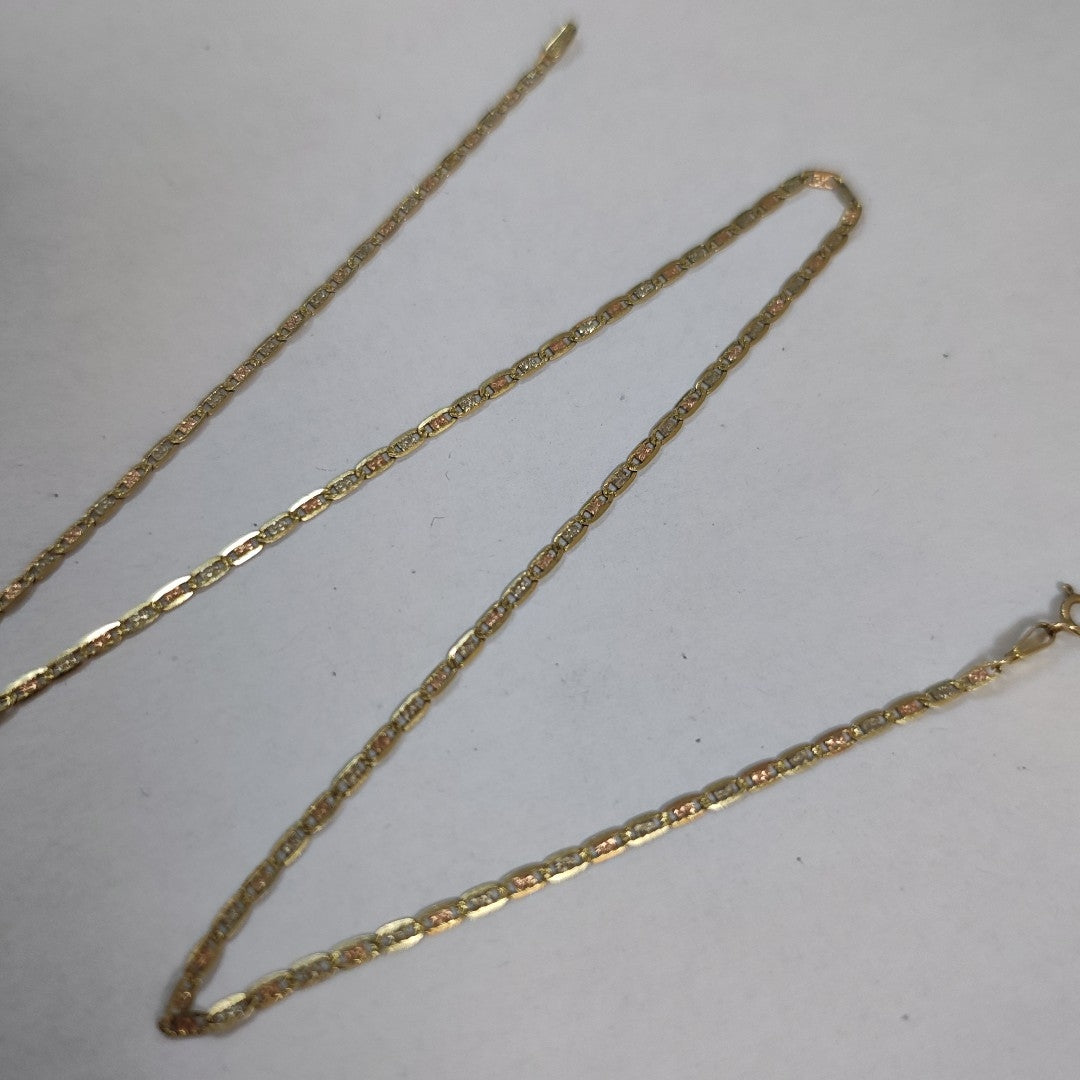 CADENA ORO 14 K 2.6 GRMS (SEMINUEVO)