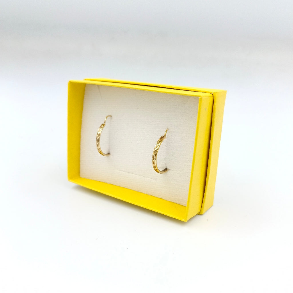 ARRACADAS PAR ORO 10 K 1,70 GRMS (SEMINUEVO)