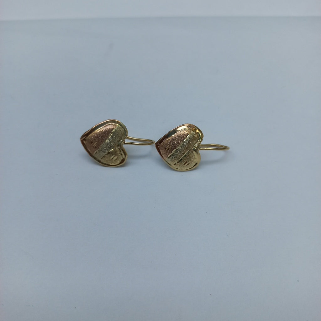 ARETES PAR ORO 14 K 1.8 GRMS (SEMINUEVO)