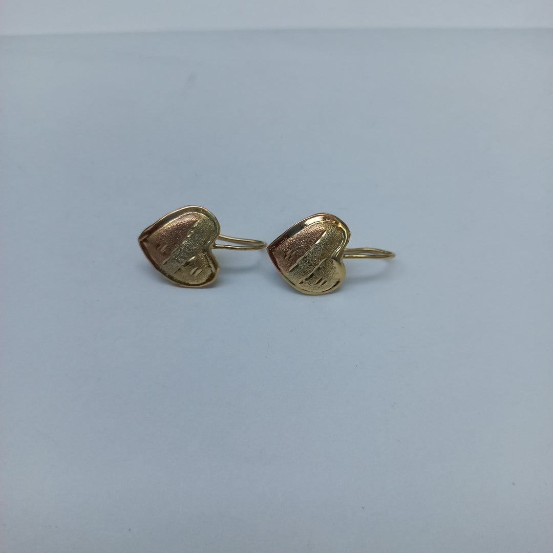 ARETES PAR ORO 14 K 1.8 GRMS (SEMINUEVO)