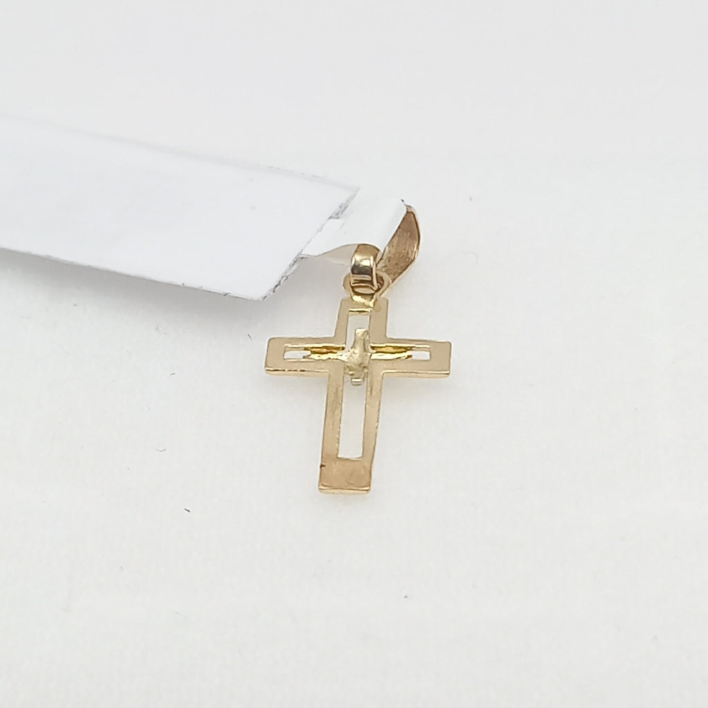 CRUZ,DIJE ORO 10 K 0,60 GRMS (SEMINUEVO)