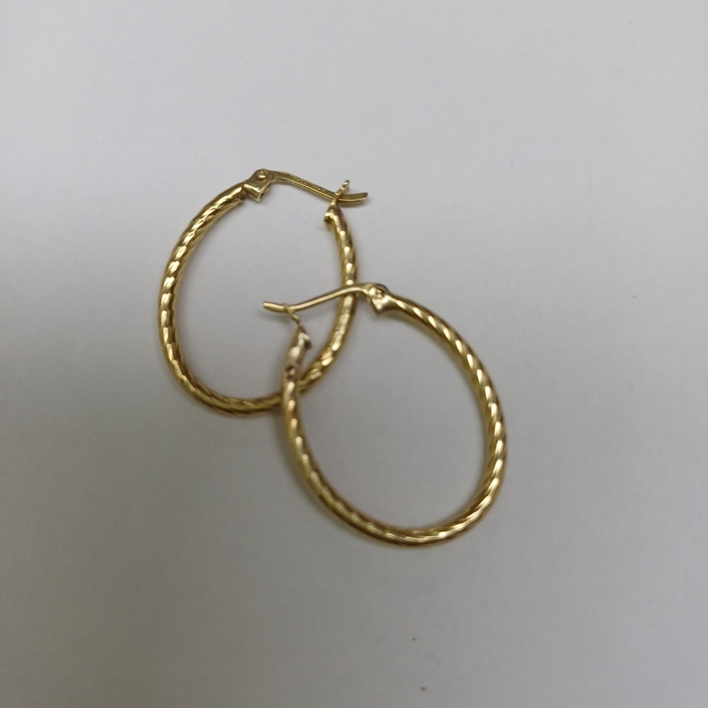 ARRACADAS PAR ORO 10 K 1,80 GRMS (SEMINUEVO)