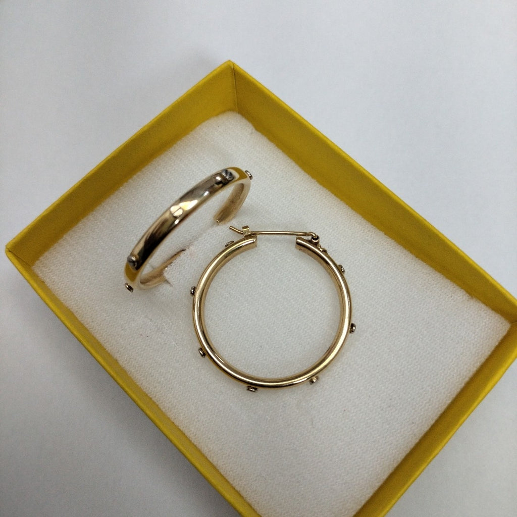 ARRACADAS PAR ORO 14 K 6.1 GRMS (SEMINUEVO)