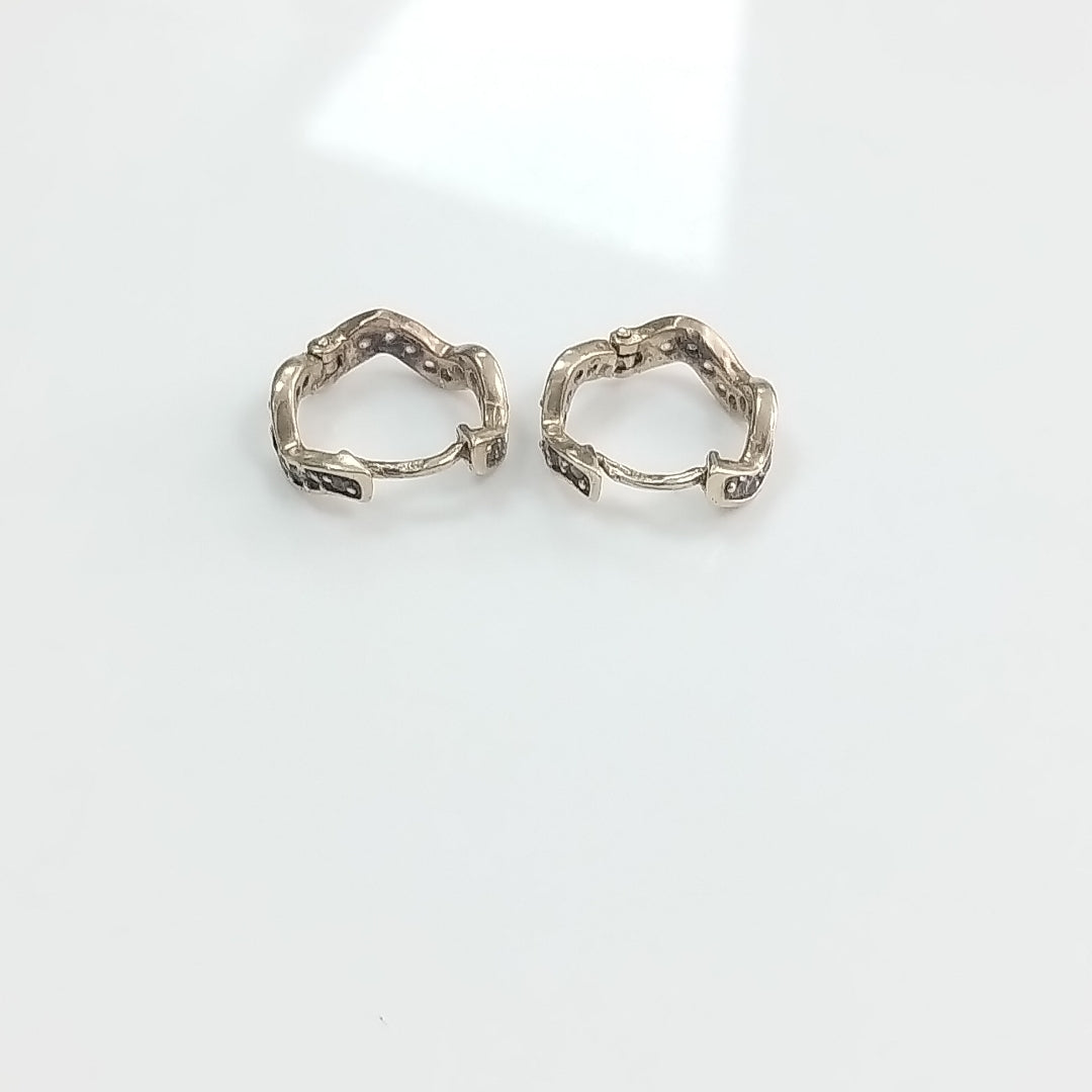 ARRACADAS PAR ORO 10 K 2,40 GRMS (SEMINUEVO)