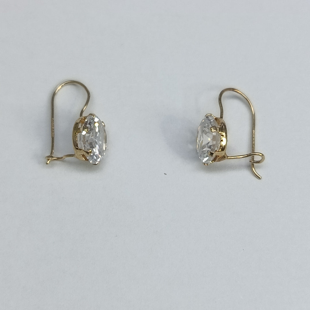 ARETES PAR ORO 10 K 1.1 GRMS (SEMINUEVO)