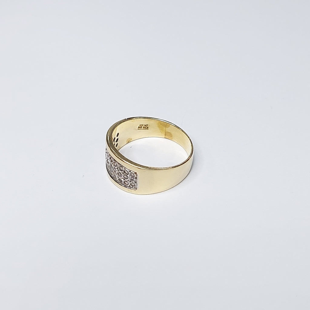 ANILLO ORO 14 K 8 GRMS (SEMINUEVO)