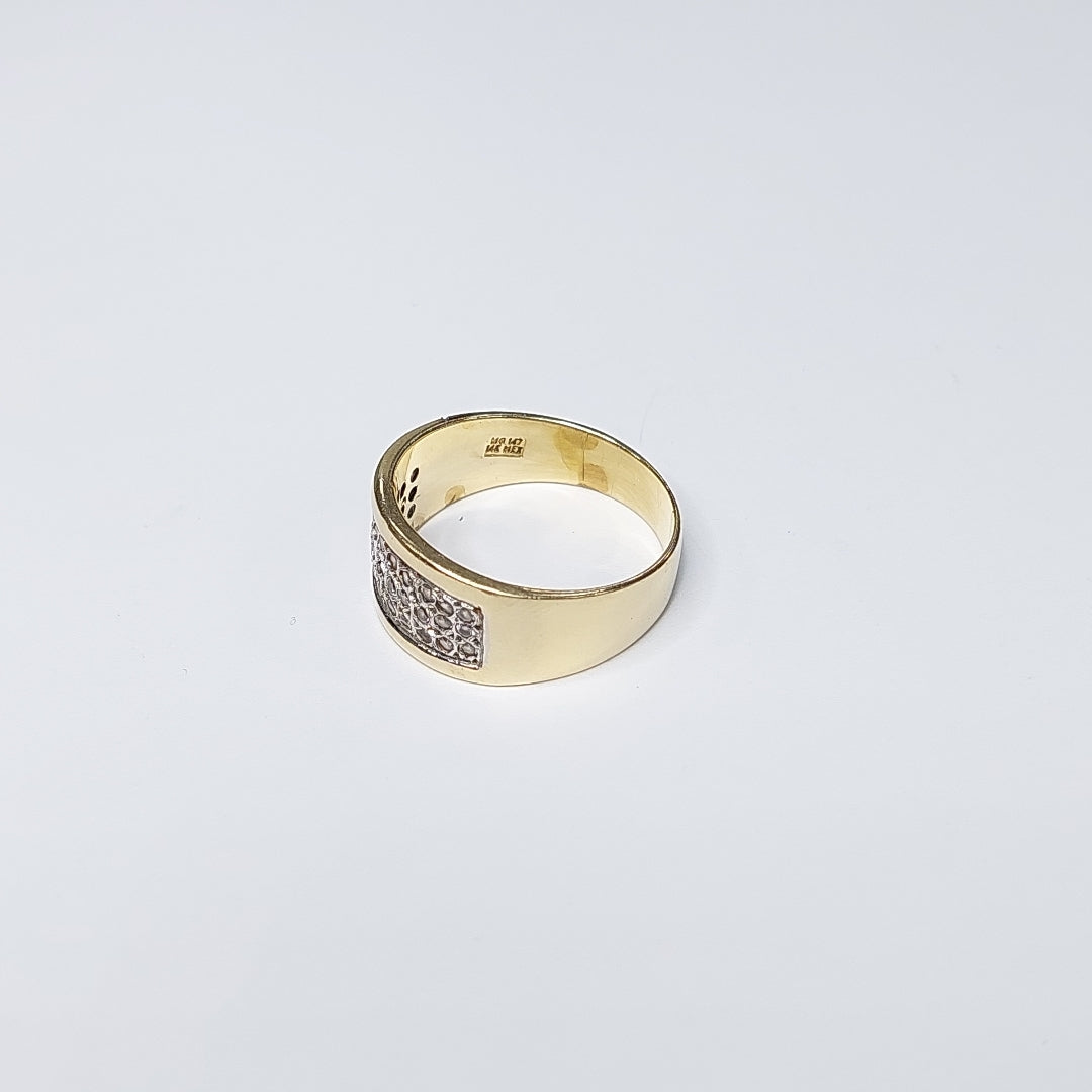 ANILLO ORO 14 K 8 GRMS (SEMINUEVO)