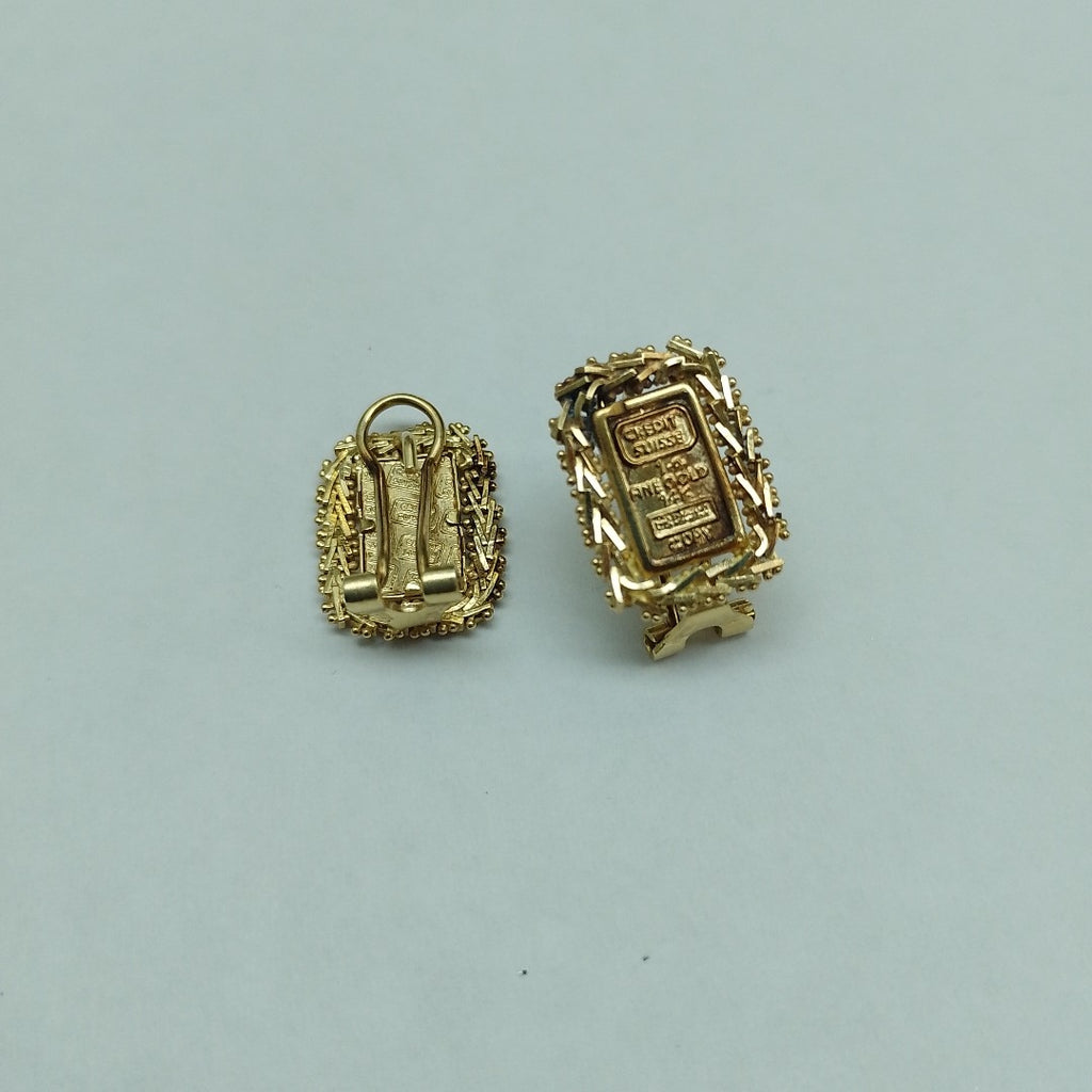 ARETES PAR ORO 14 K 5,70 GRMS (SEMINUEVO)